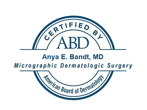 Dr. Bandit Certified By ABD Micrographic Dermatologic Surgery